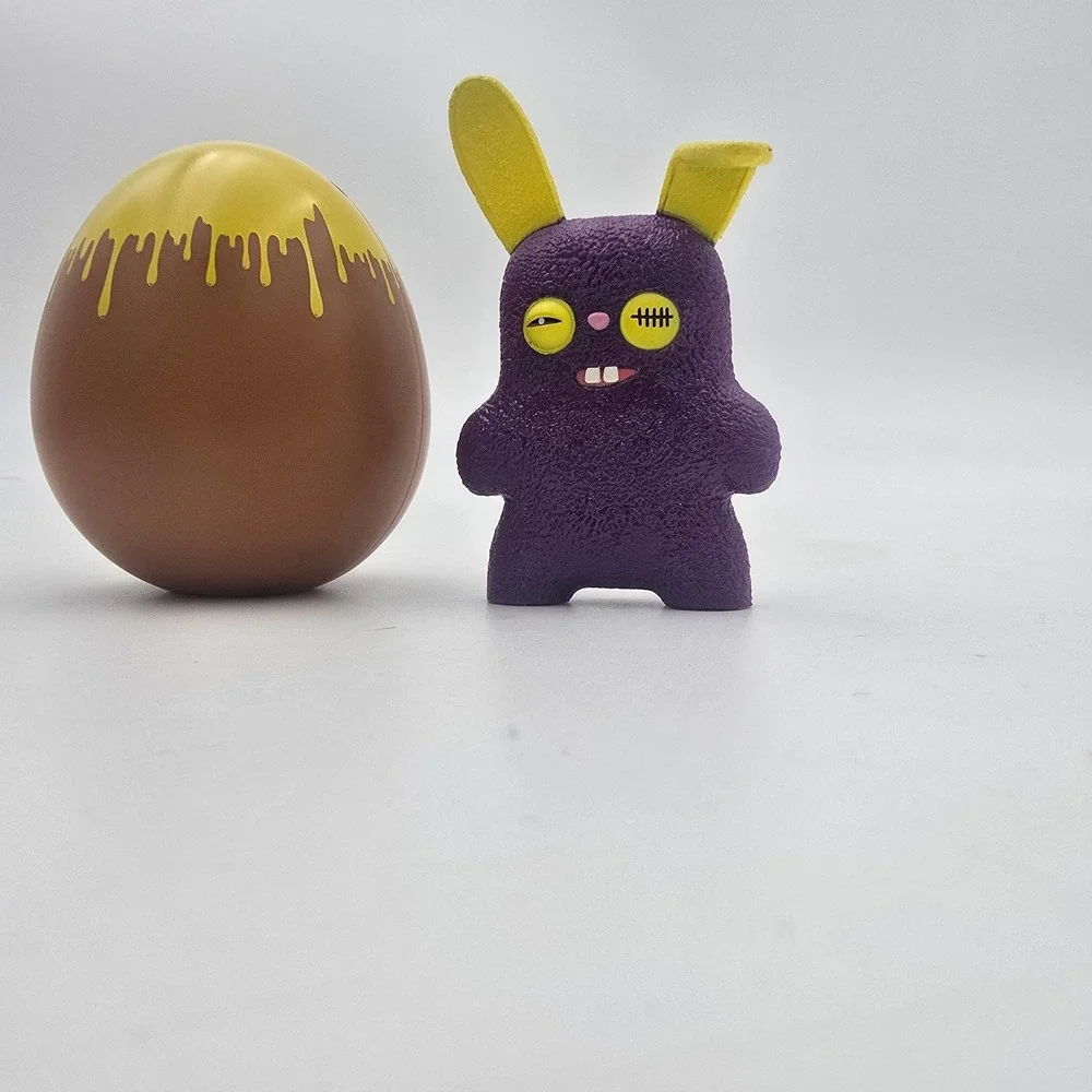Fuggler Funny Ugly Monster Dark Purple Rabbitacular Easter Egg Edition